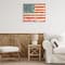 Stupell Industries Rustic American Flag Framed Giclee Art
